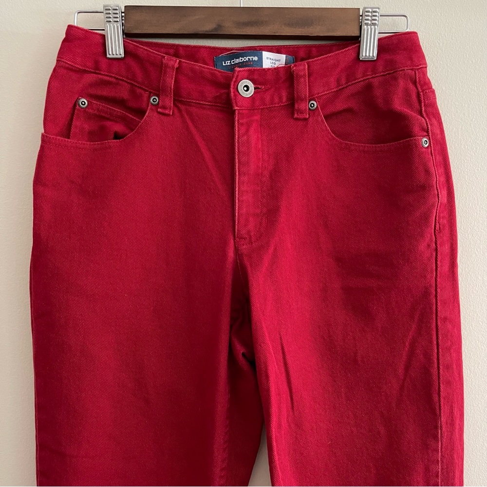 Liz Claiborne Vintage Straight Jeans - Picture 2 of 10
